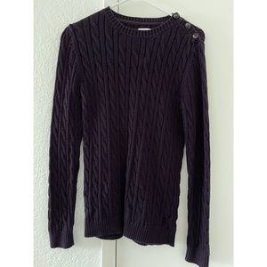 Croft & Barron Plum Sweater